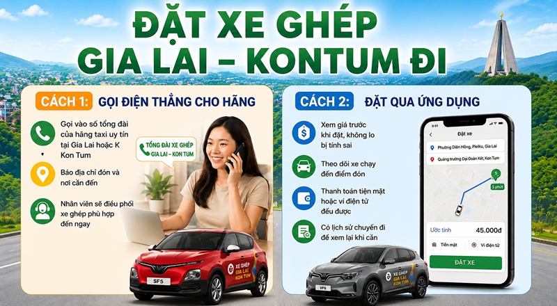 Xe Ghép Gia Lai Kon Tum