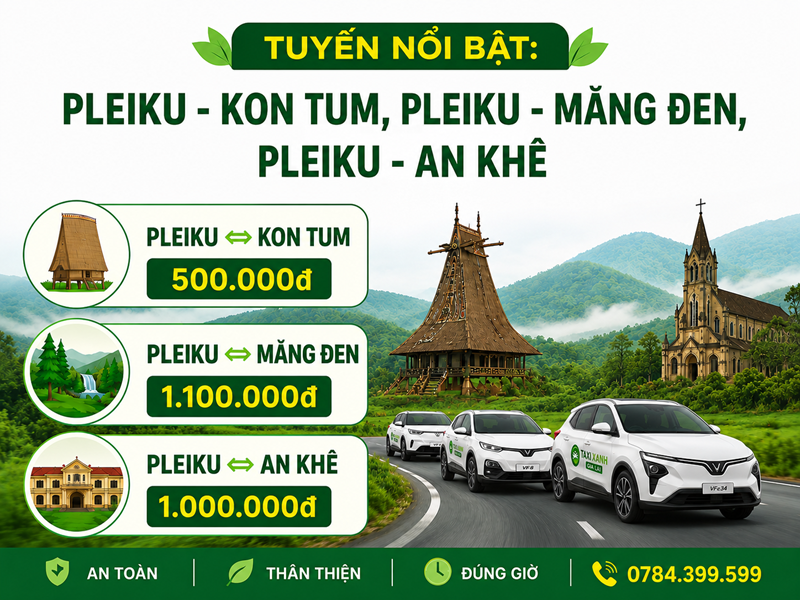 Các tuyến nổi bật khách hàng hay đặt